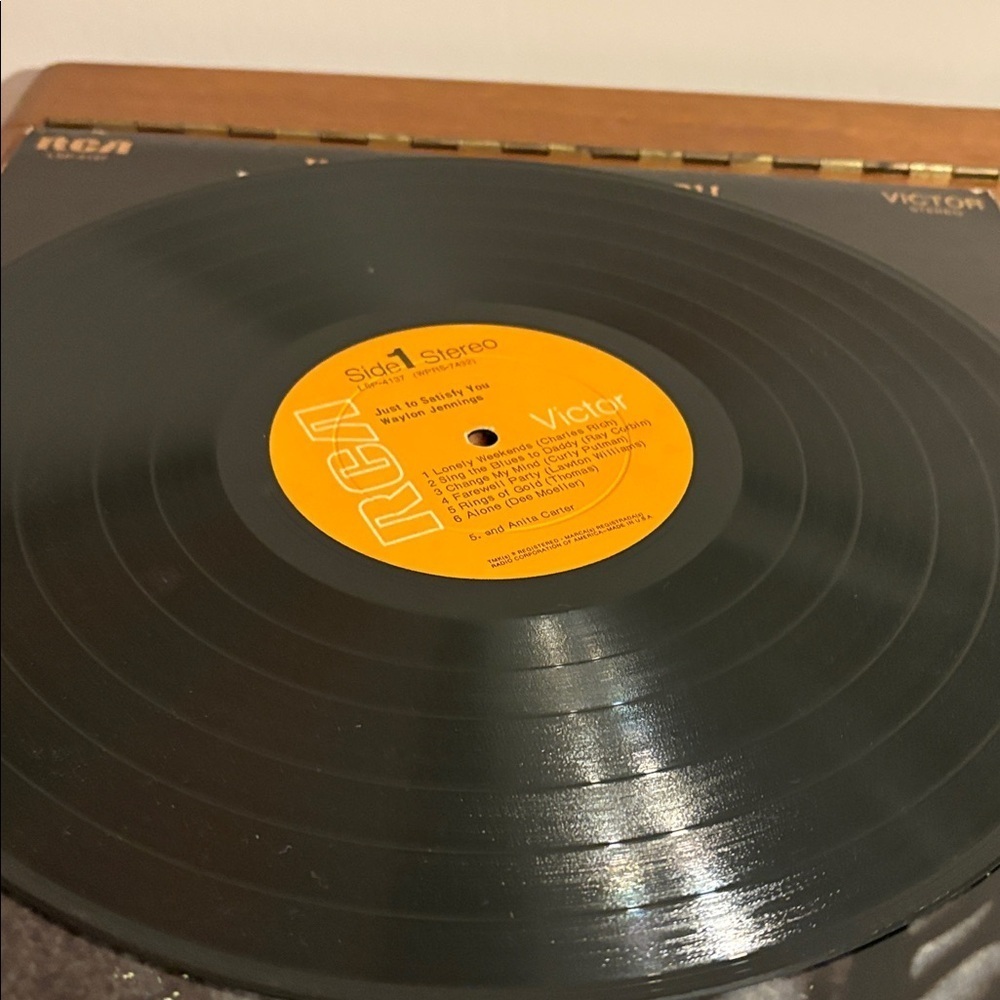 3 Waylon Jennings Vintage Vinyl Records Bundle Lot Deal 1960s Country Folk Album - Picture 9 of 17